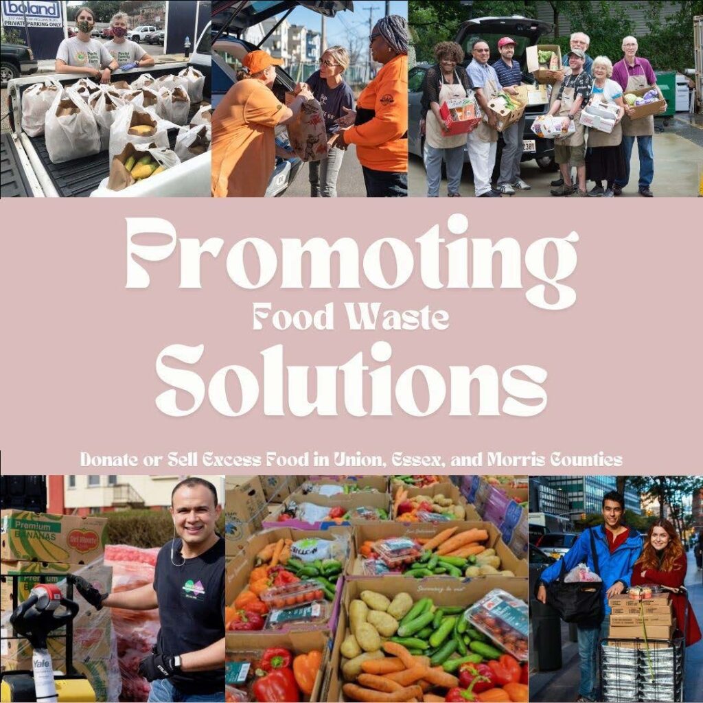 A flyer promoting food waste solutions