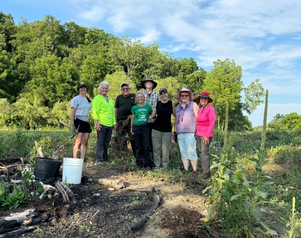 Image of the Warren County Pollinator Protectors core volunteers